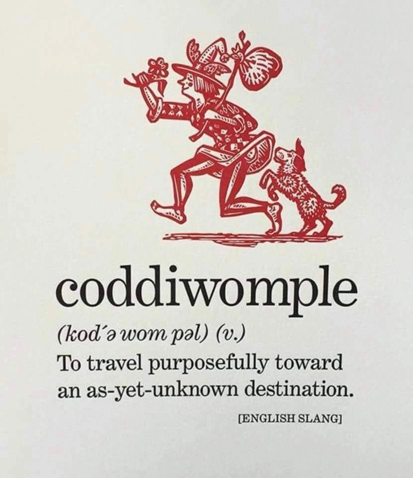 Coddiwomple - what on earth is that?! - Helena Swanstrom